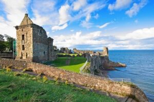 Les plus beaux châteaux d’Écosse : le château de St Andrews
